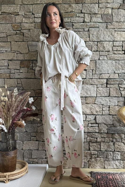 Garden Party Magic Barrel Pant Stone - /7=